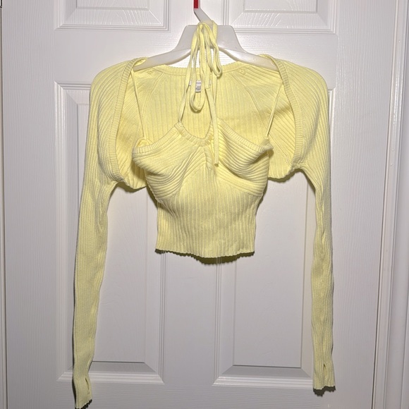 American Eagle AE Halter Tank + Shrug Set - Picture 4 of 4